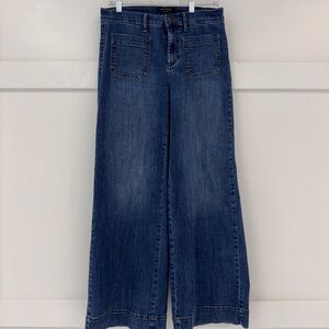 Banana Republic high rise Wide-Leg women’s Jeans size 28 /6